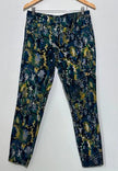 New York and Company 7th Avenue Women's Multicolored Snakeskin Size 6 Dress Pant