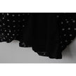 CATO Black and White Polka Dot A Line Midi Dress Size Medium