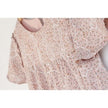 Hippington Mumford Dress Women Large Pink Floral Lace Babydoll Short Sleeve
