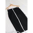 New York & Company Pencil Skirt Womens Extra Small Black Button Side High Waist