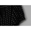 CATO Black and White Polka Dot A Line Midi Dress Size Medium