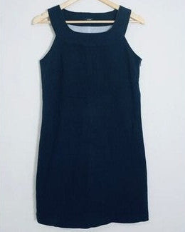 J Crew Navy Midi Dress Size Small