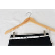 New York & Company Pencil Skirt Womens Extra Small Black Button Side High Waist