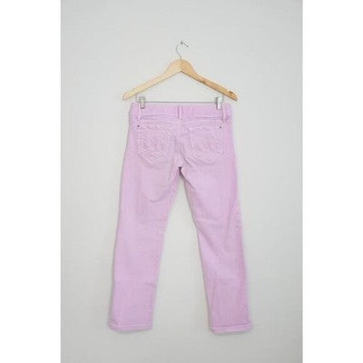 Lilly Pulitzer Bubble Gum Worth Straight Jeans Size 4