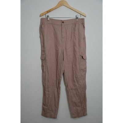 Cargo Pant Wonderly Size Large in Pink
