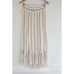 Jessica Simpson Maxi Skirt Women Small White Striped High Low Ruffle Tiered