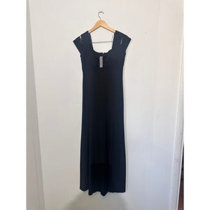 R&amp;M Richards Black Long Elegant Formal Dress Size 6