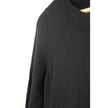 Moth Anthropologie Knit Tunic Top Women Small/ Petite Black Mixed Media Patch Pockets