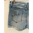 L&M Jeans Light Wash Mid-Rise Distressed Denim Shorts Size Medium kids