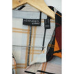 Attitudes by Renee Shirt Dress Women Extra Small Petite Orange Patchwork Plaid
