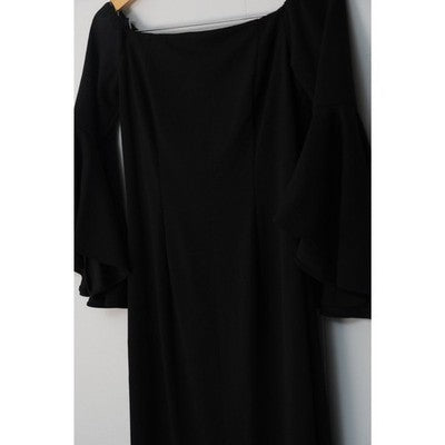 Vince Cameo Black Midi Cocktail Dress Size 6