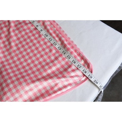 J.Crew Gingham Active Skort Women Extra Large Pink White Checkered BF735