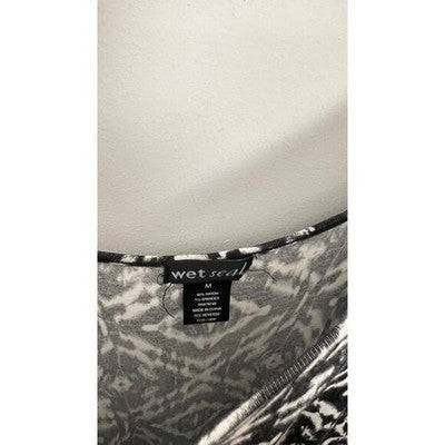 Wet Seal Black and White Maxi Dress Size Medium
