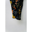 Patrons of Peace Black Floral Cardigan Size Medium