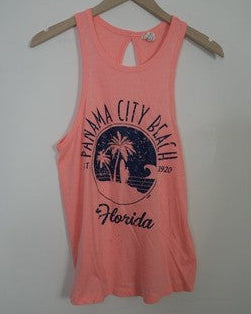 Panama City Beach Open Back Tank Size Medium