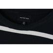 Who What Wear Striped Midi Dress Women Medium Black White Flutter Sleeve