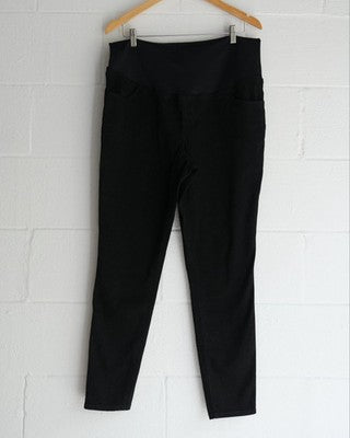Isabel by Ingrid + Isabel Maternity Black Skinny Jeans Size 14