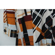 Attitudes by Renee Shirt Dress Women Extra Small Petite Orange Patchwork Plaid