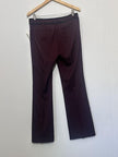 New York & Company 7th Avenue Dress Pants Womens 8 Purple Bootcut Career Work