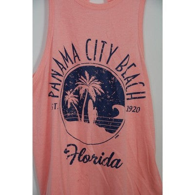 Panama City Beach Open Back Tank Size Medium