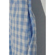 Gingham Shorts Women Extra Large Blue White Checkered Elastic