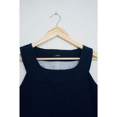 J Crew Navy Midi Dress Size Small