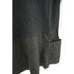 Moth Anthropologie Knit Tunic Top Women Small/ Petite Black Mixed Media Patch Pockets