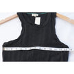 Pilcro Tank Top Women Medium Black Ribbed Knit Racerback Sleeveless Crew Neck