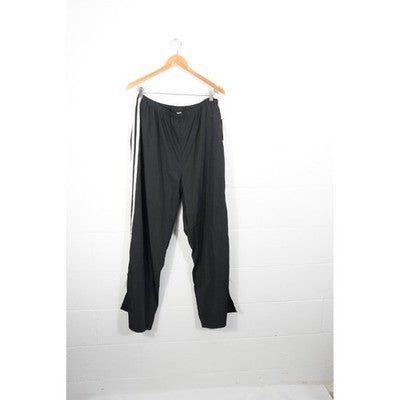 Wild Fable Track Pants Womens Extra Large Black White Stripe Bow Detail