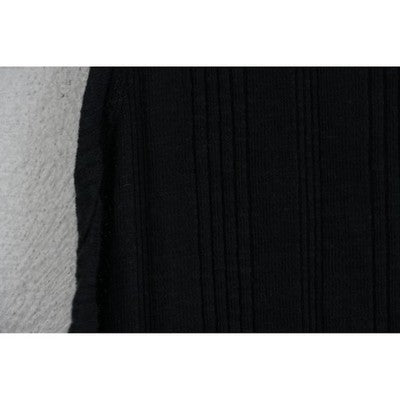 Pilcro Tank Top Women Medium Black Ribbed Knit Racerback Sleeveless Crew Neck