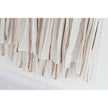 Jessica Simpson Maxi Skirt Women Small White Striped High Low Ruffle Tiered