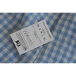 Gingham Shorts Women Extra Large Blue White Checkered Elastic