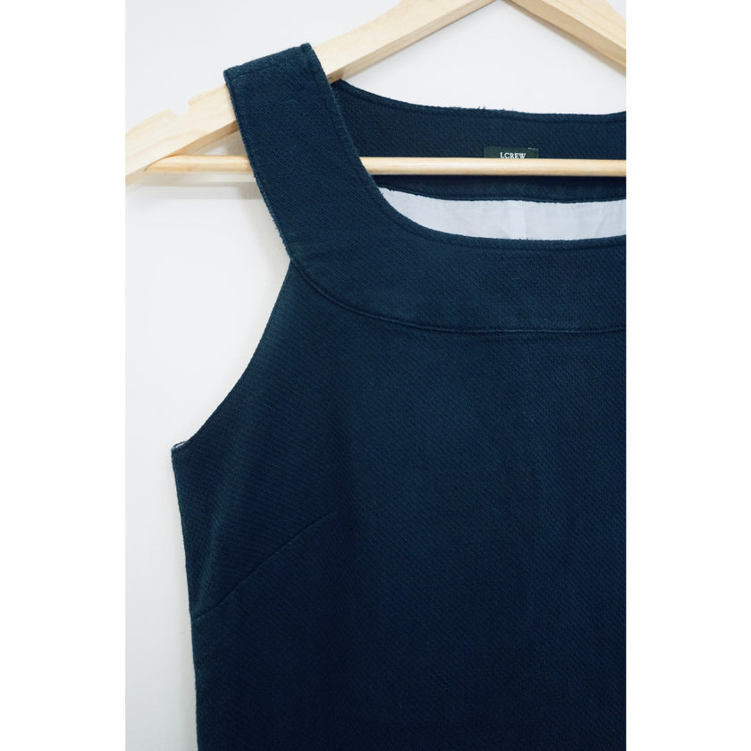 J Crew Navy Midi Dress Size Small