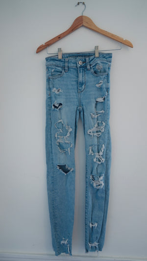 American Eagle Hi-Rise Jeggings Size 00