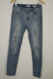 Kensie Jeans Medium Wash Mid Rise Knockout Skinny Jeans Size 4/27