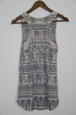 Ginger G. Elephant Tank Top Size Medium