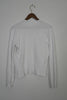 Cyrus White Waffle Knit Cardigan Size Medium