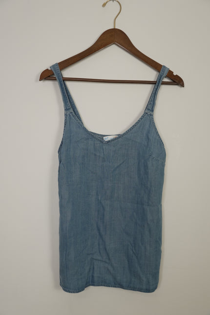 C & C California Chambray Tank Top Size Small