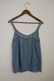 C & C California Chambray Tank Top Size Small