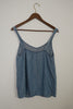 C & C California Chambray Tank Top Size Small