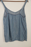 C & C California Chambray Tank Top Size Small
