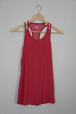 AVIA Pink Athletic Razorback Tank Top Size Small