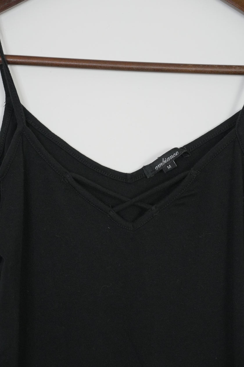 Juniors Black Cold shoulder Blouse Size Medium