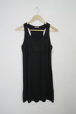 Black Tank Top Shift Dress Size Small