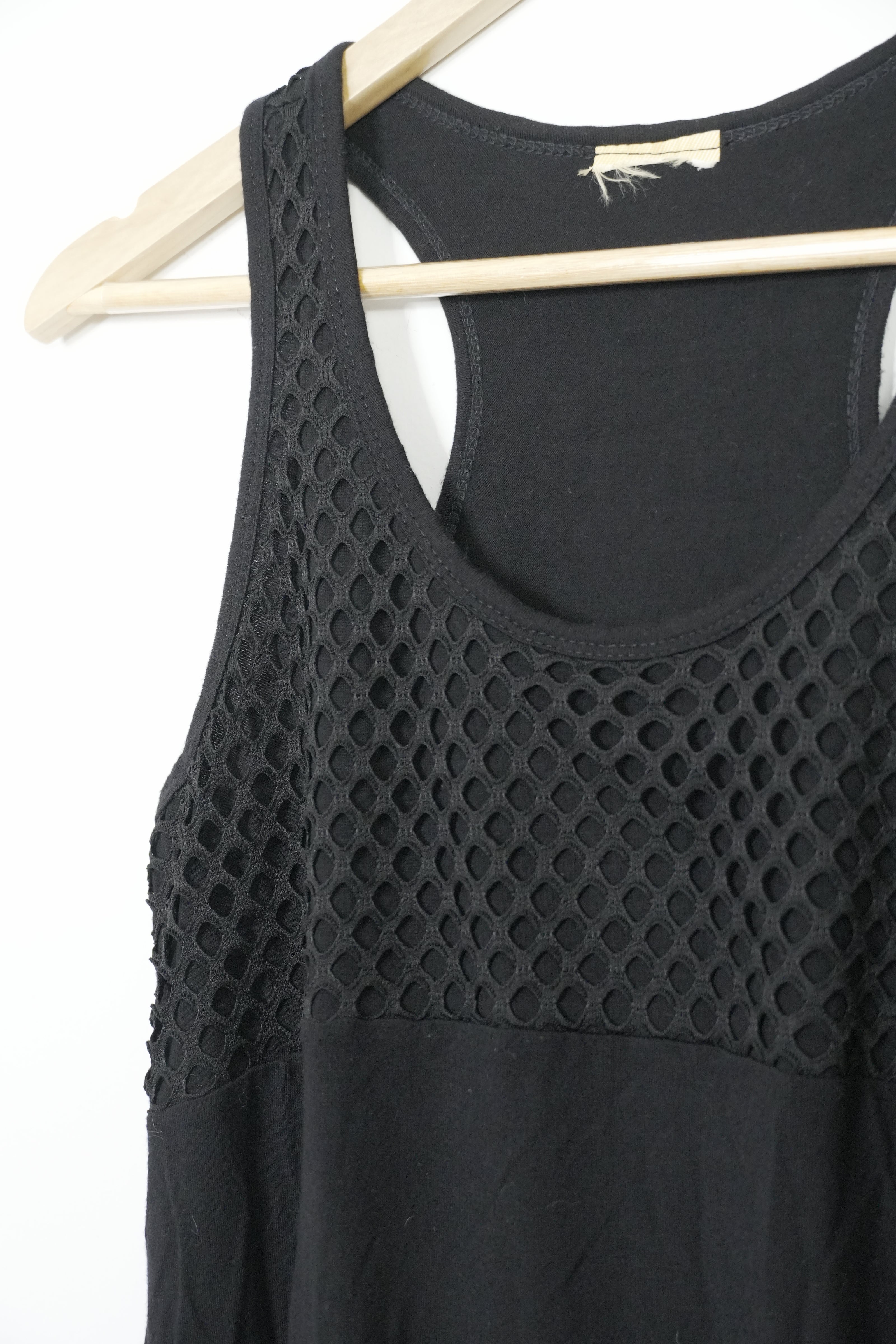 Black Tank Top Shift Dress Size Small