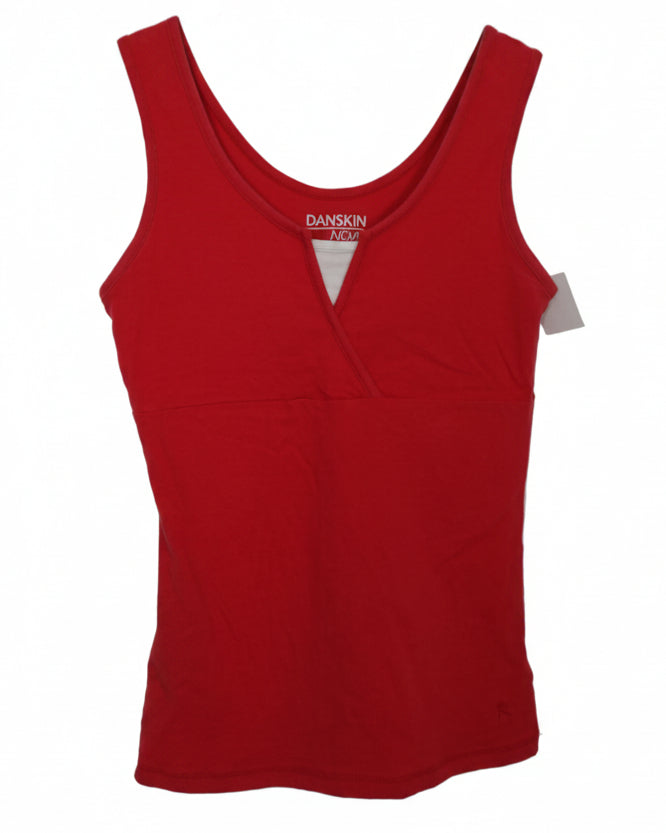 Danskin Now Red Active Tank Size Small