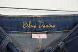 Blue Desire Dark Wash Curvy Skinny Jeans Size 7