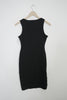 Black Basic Tank Top Bodycon Dress Size Medium