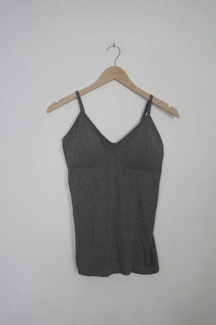 SkinnyGirl Grey Smoothers & Shapers Cami Size Medium