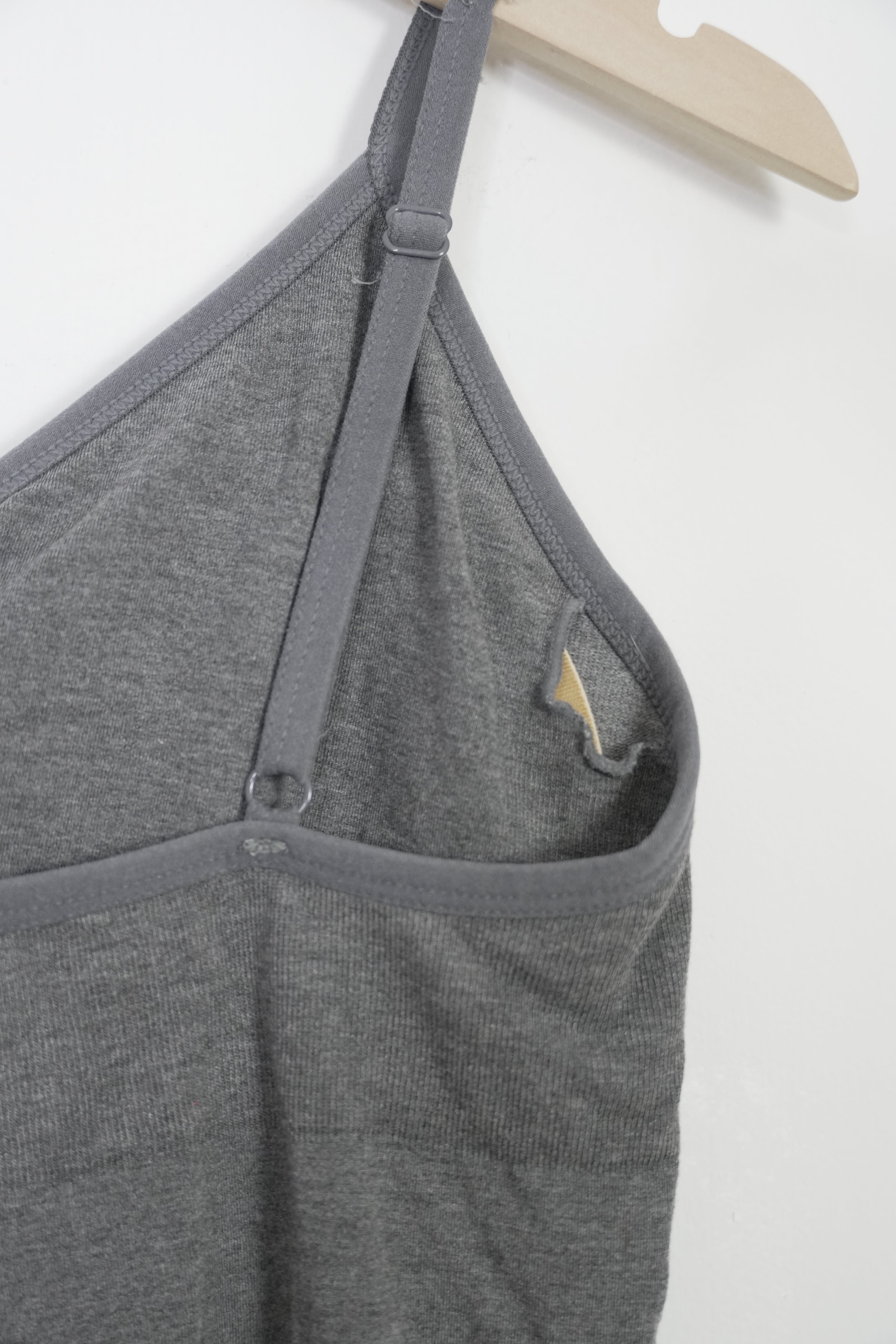 SkinnyGirl Grey Smoothers & Shapers Cami Size Medium